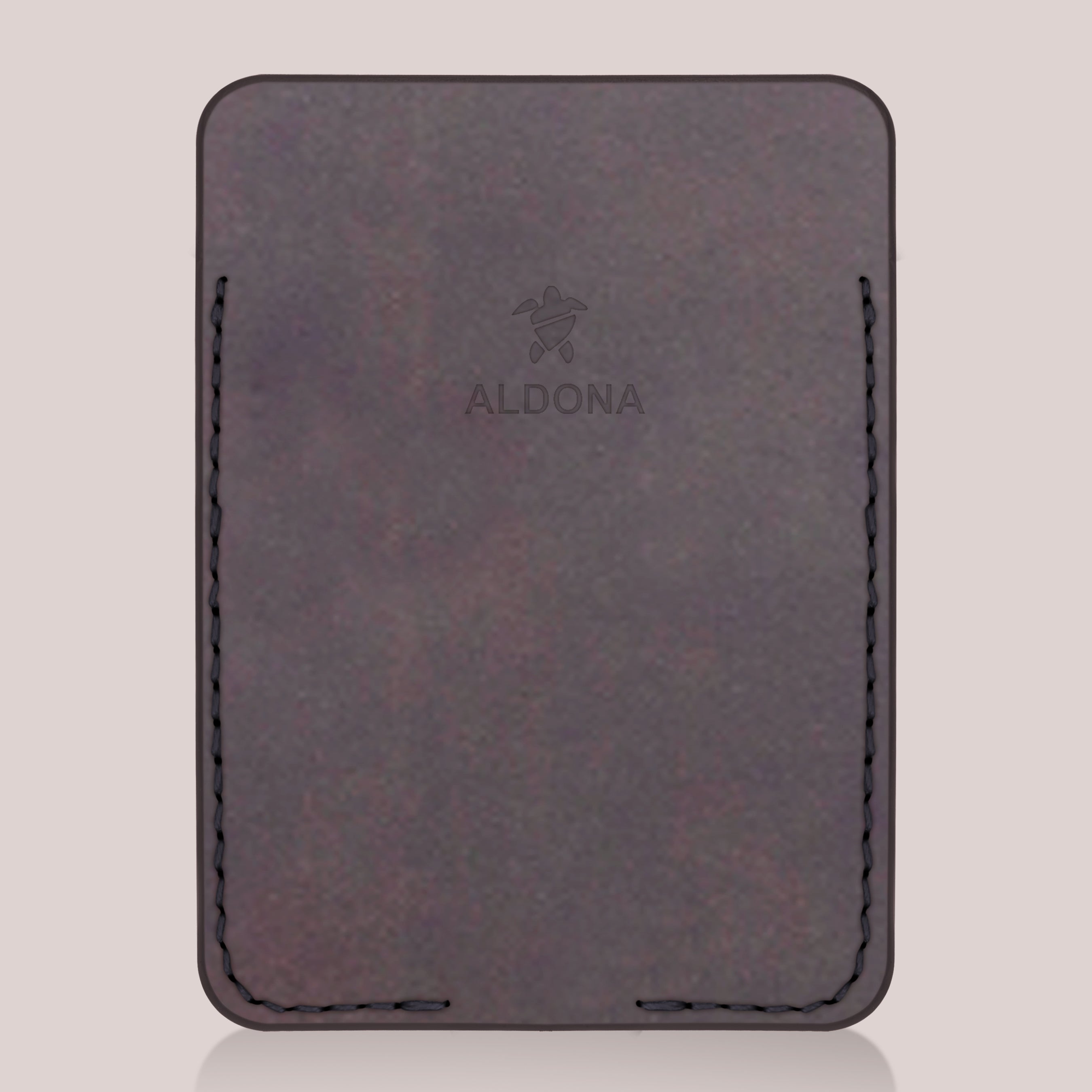 Buy online Apple iPhone leather wallet with magsafe