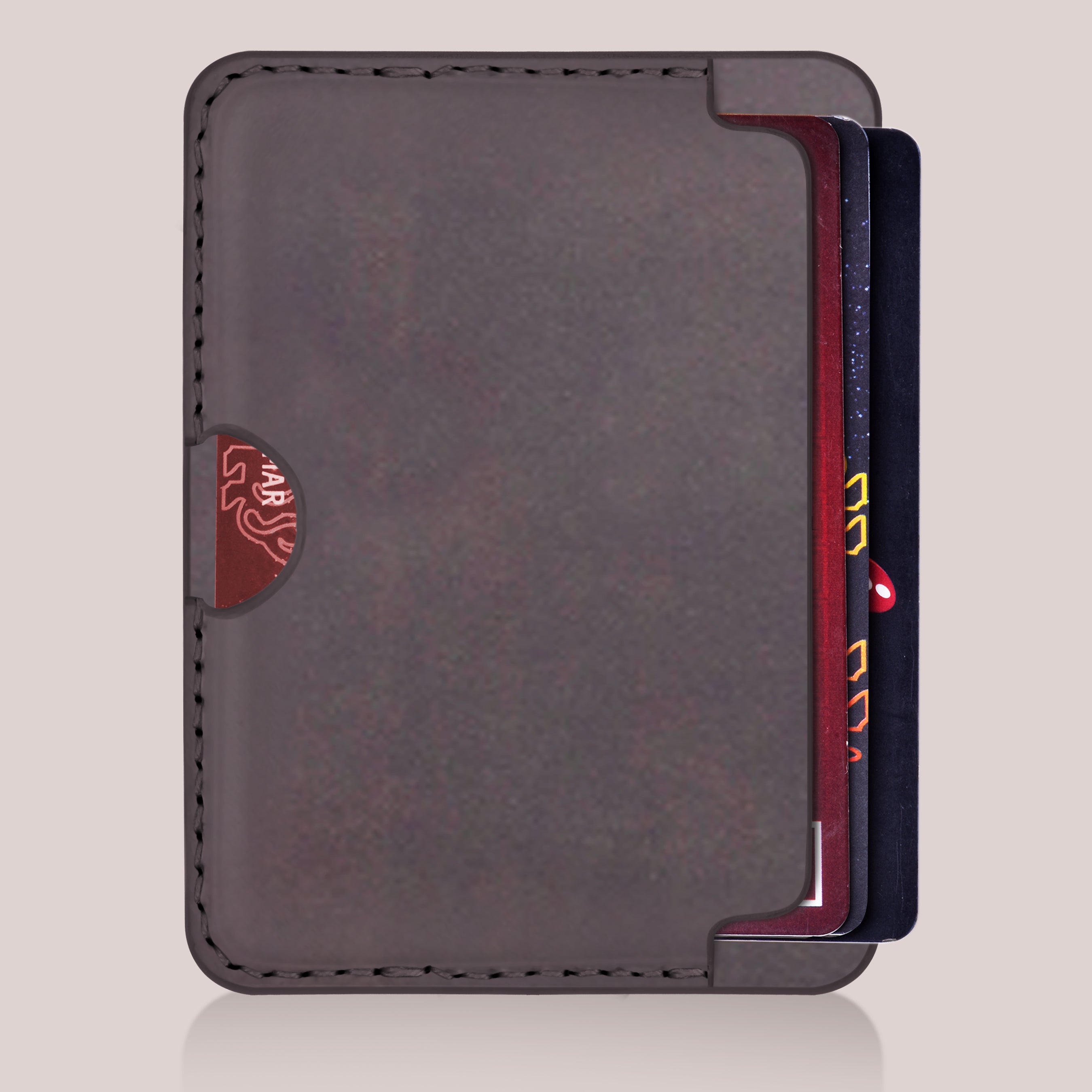 Buy iphone leather wallet with magsafe - Brown