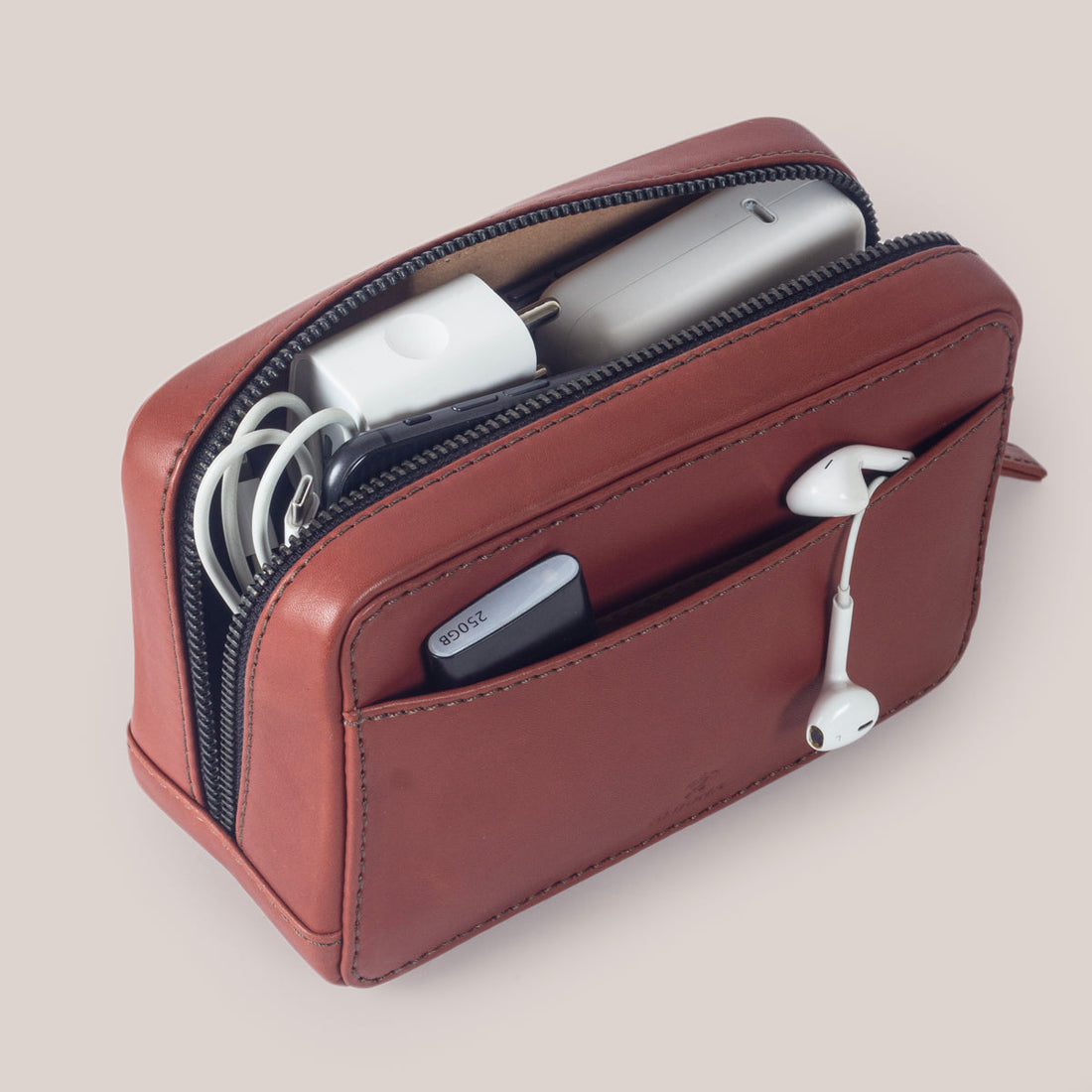Buy Travel Leather Organizer Pouch