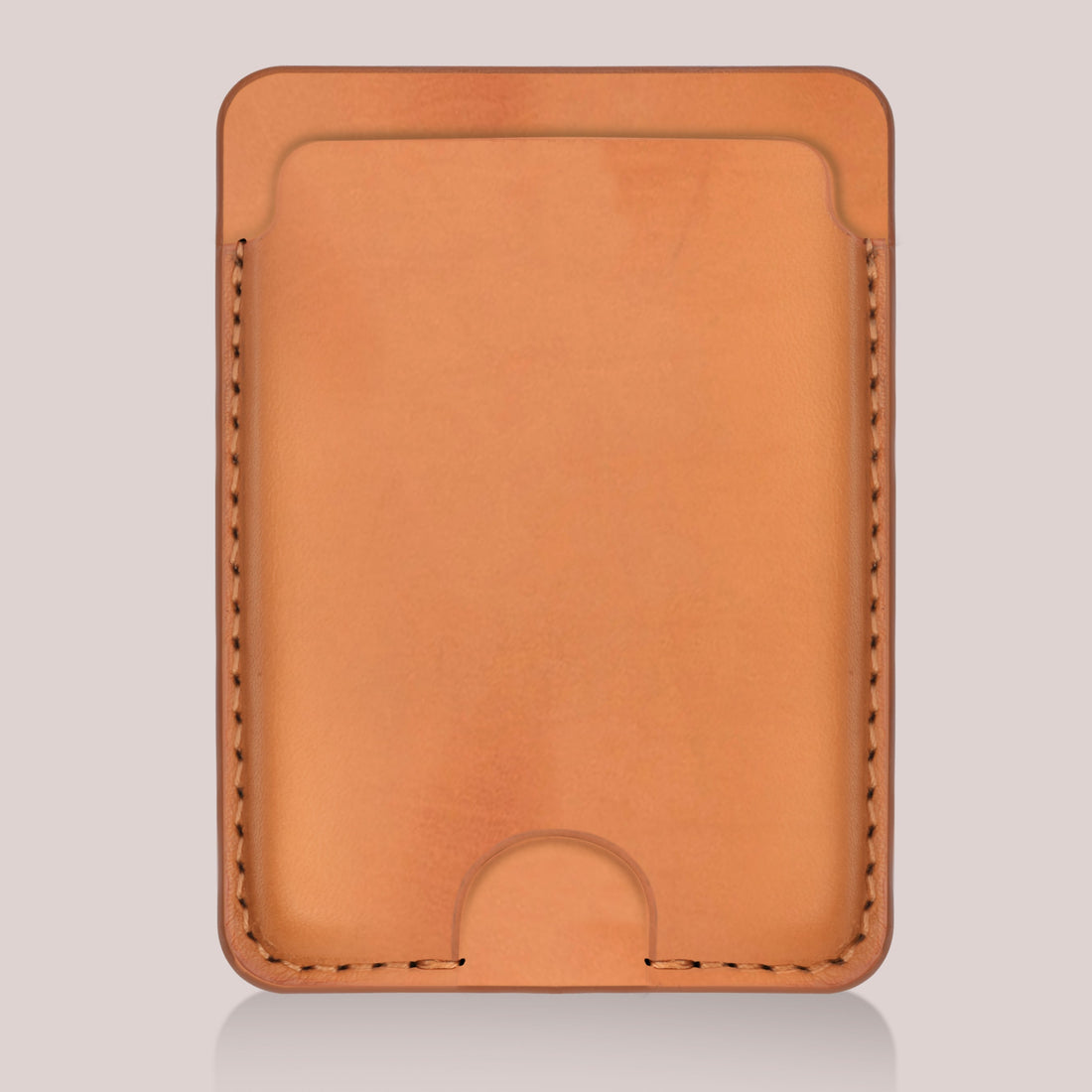 MagSafe Wallet - Vertical - Cognac