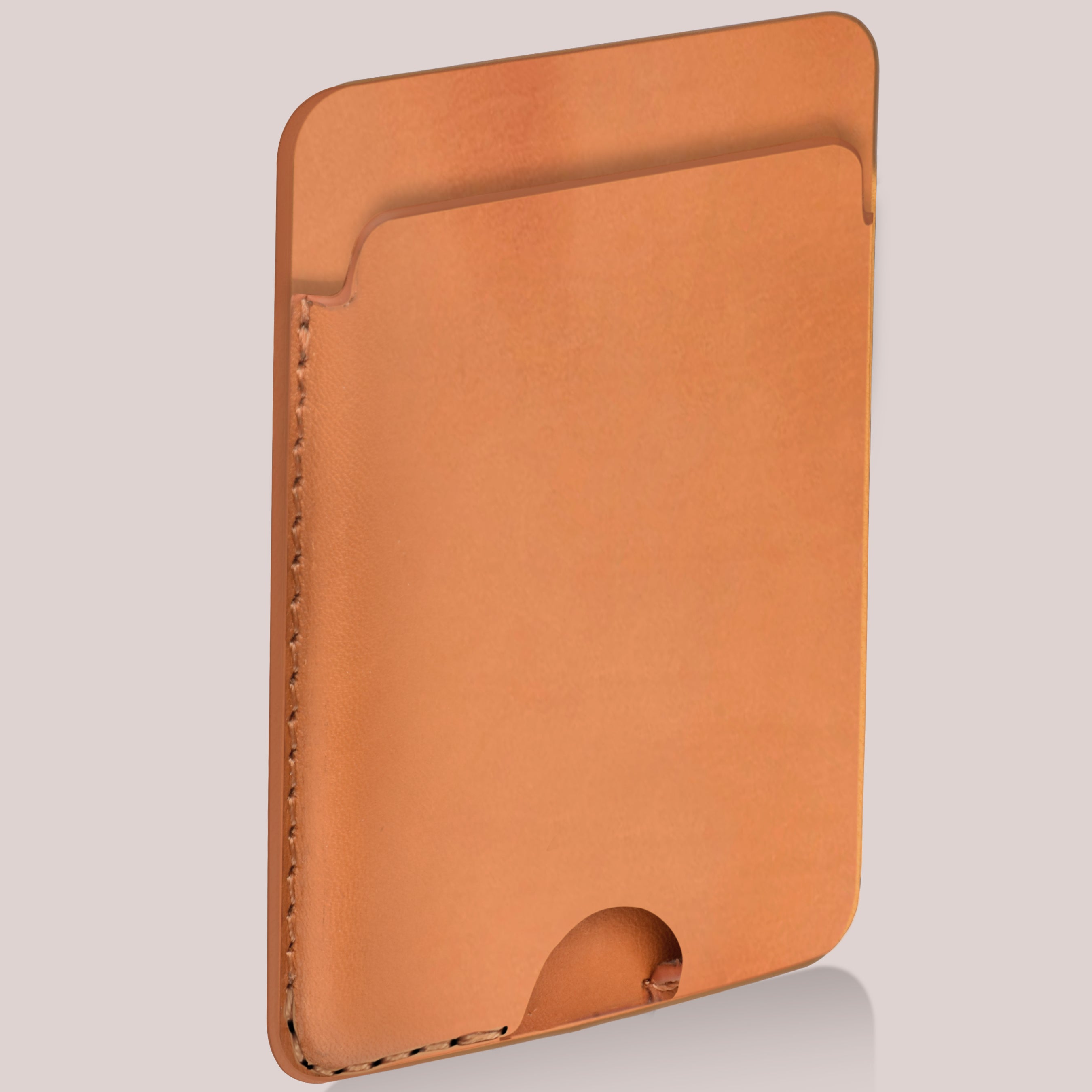 Buy iphone leather wallet with magsafe - Brown