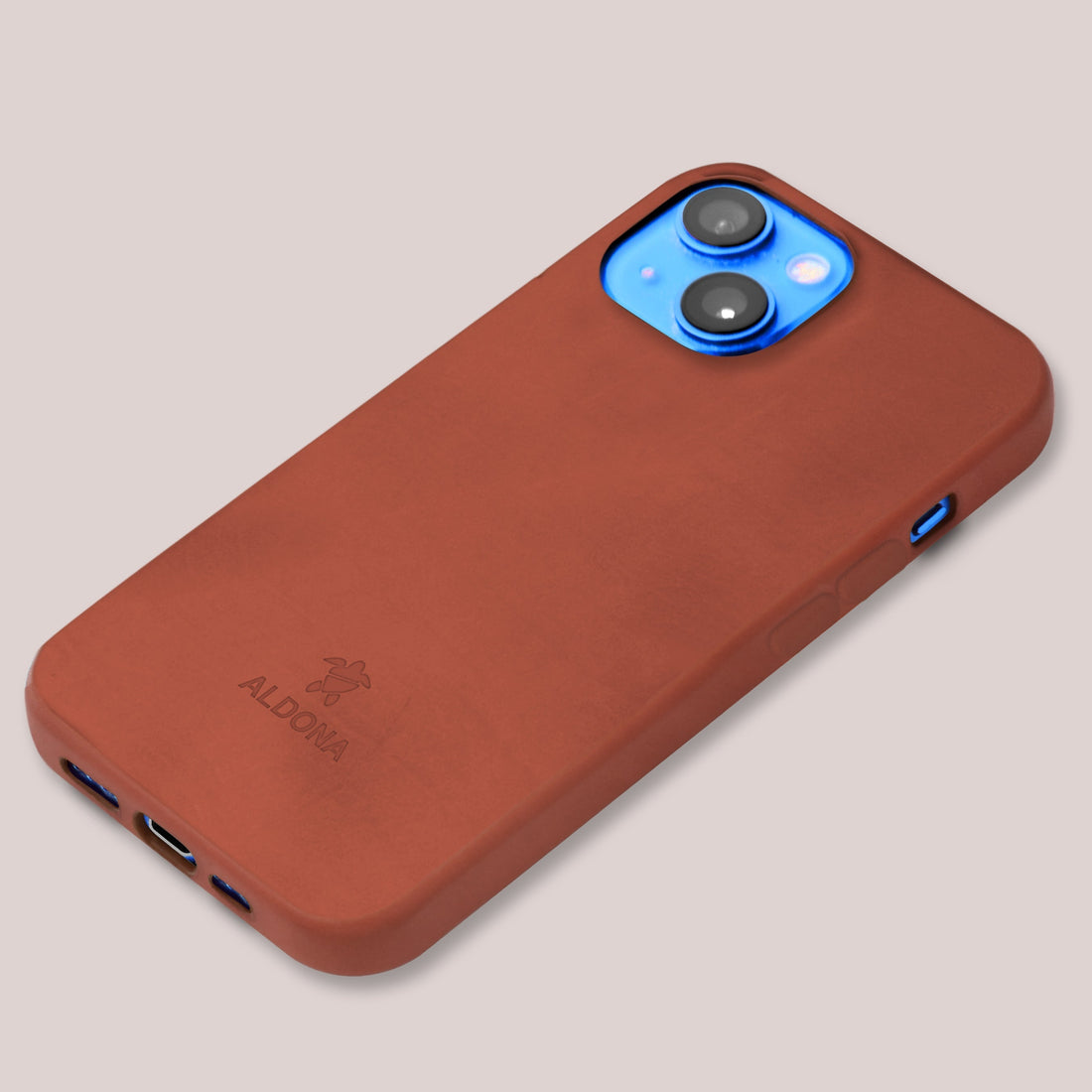 Kalon Case for iPhone 13 with MagSafe Compatibility - Cognac
