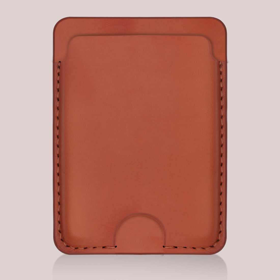 MagSafe Wallet - Vertical - Cognac