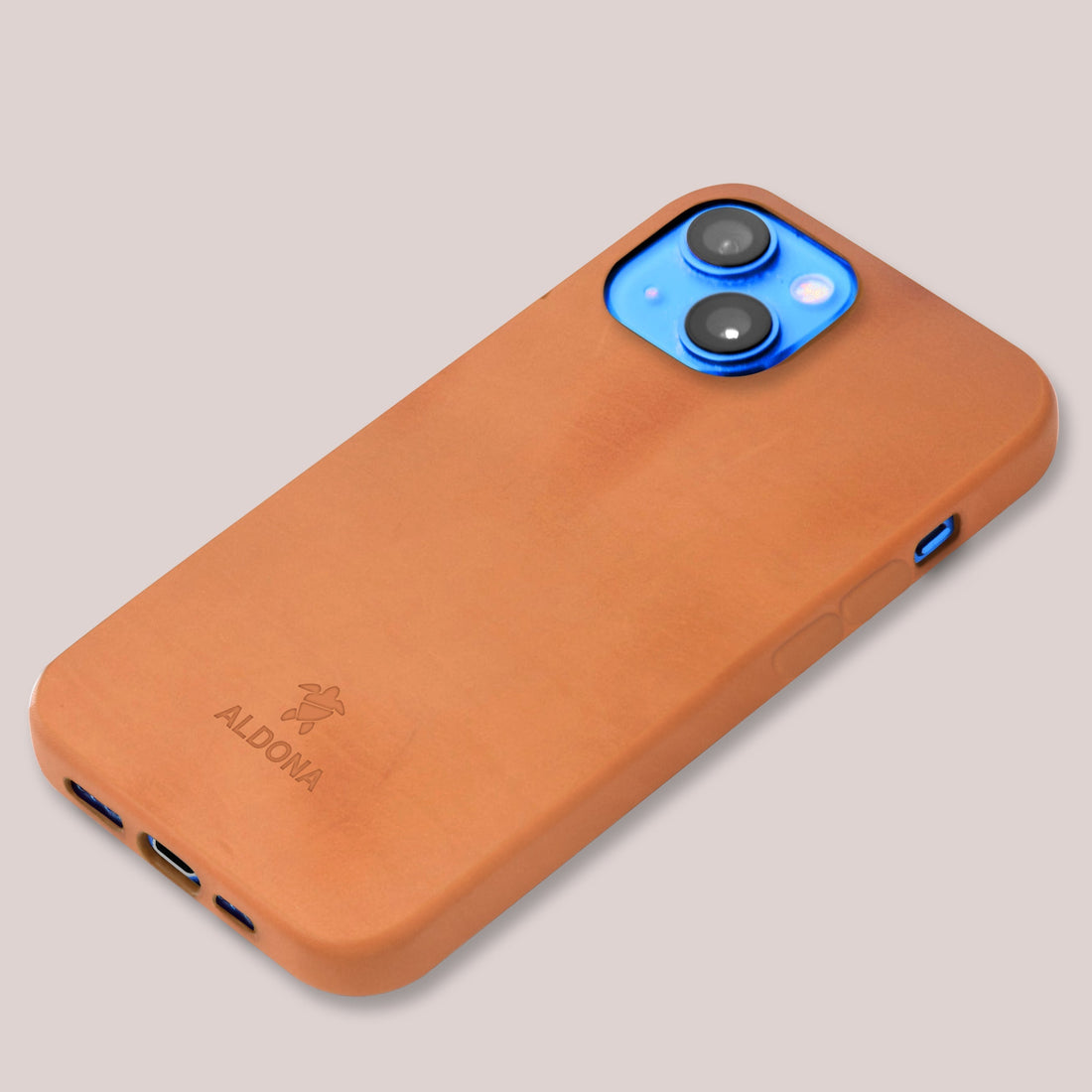 Kalon Case for iPhone 14 with MagSafe Compatibility - Cognac