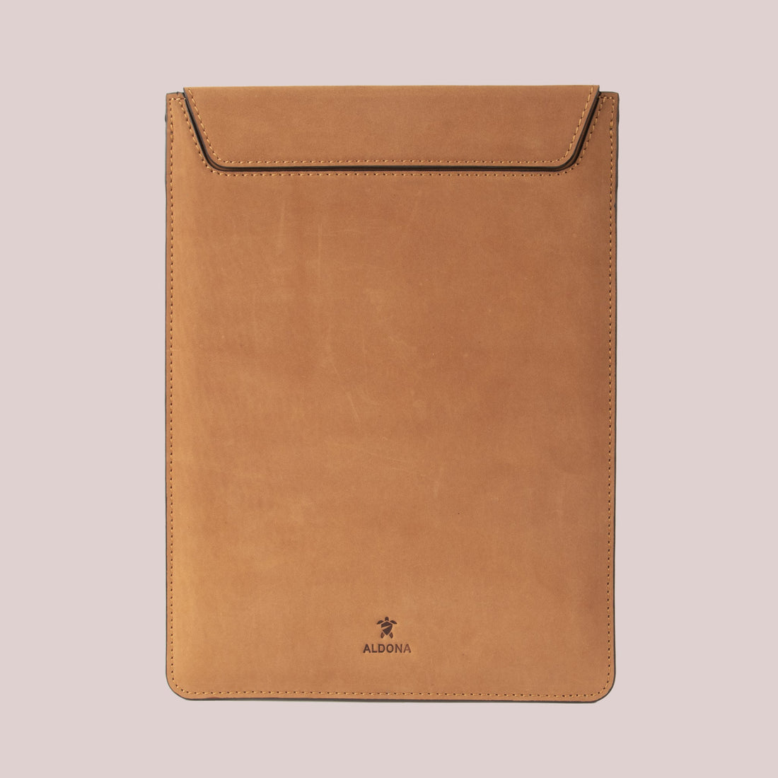 Tan leather sleeve for Macbook laptops for Sale