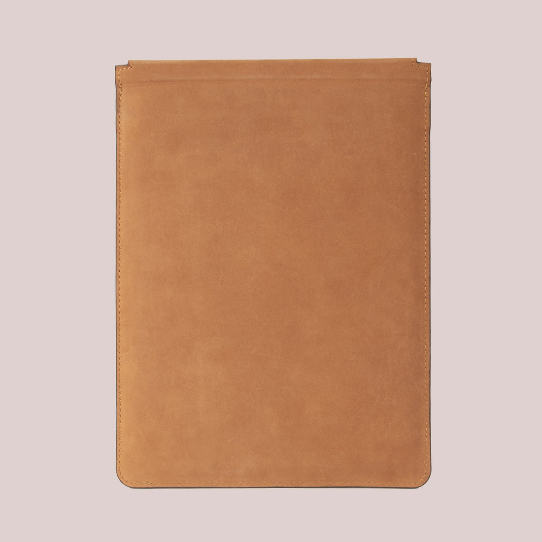 Order online tan leather sleeve with a flap for Macbook laptops