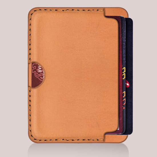 Magsafe wallet in Tan color