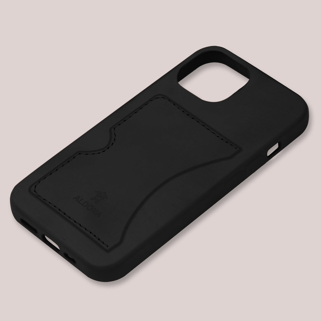 Baxter Card Case for iPhone 12 Pro - Onyx Black