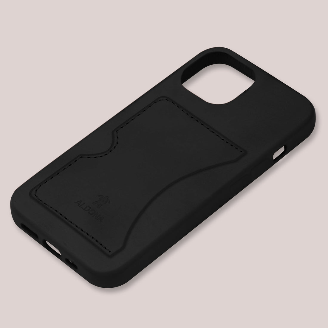 Baxter Card Case for iPhone 12 Pro Max - Onyx Black