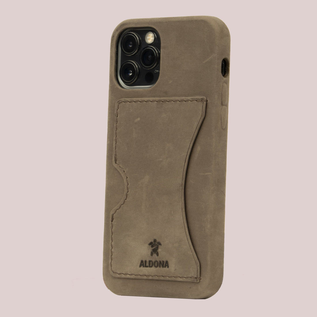 Baxter Card Case for iPhone 13 Mini - Burnt Tobacco