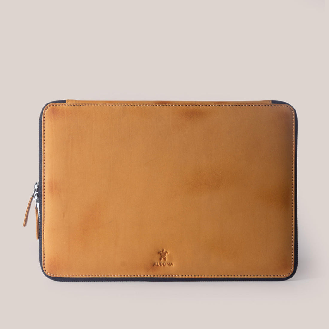 DELL XPS 15 Zippered Laptop Case - Felt and Tan Crunch