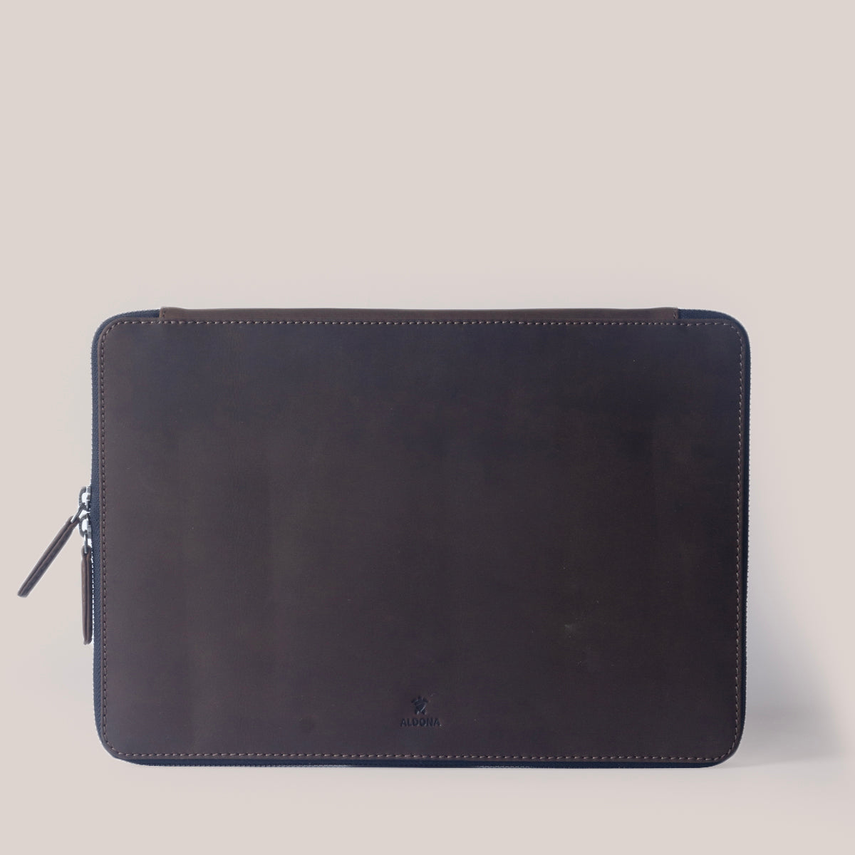 Full Zippered Laptop Case - Burnt Tobacco