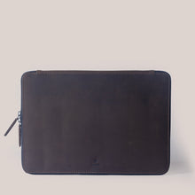Load image into Gallery viewer, Full Zippered Laptop Case - Burnt Tobacco
