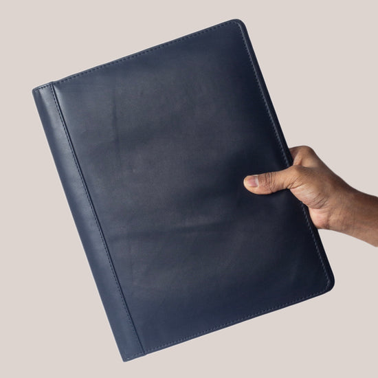 Buy A4 Leather Portfolio Professional Organizer Padfolio