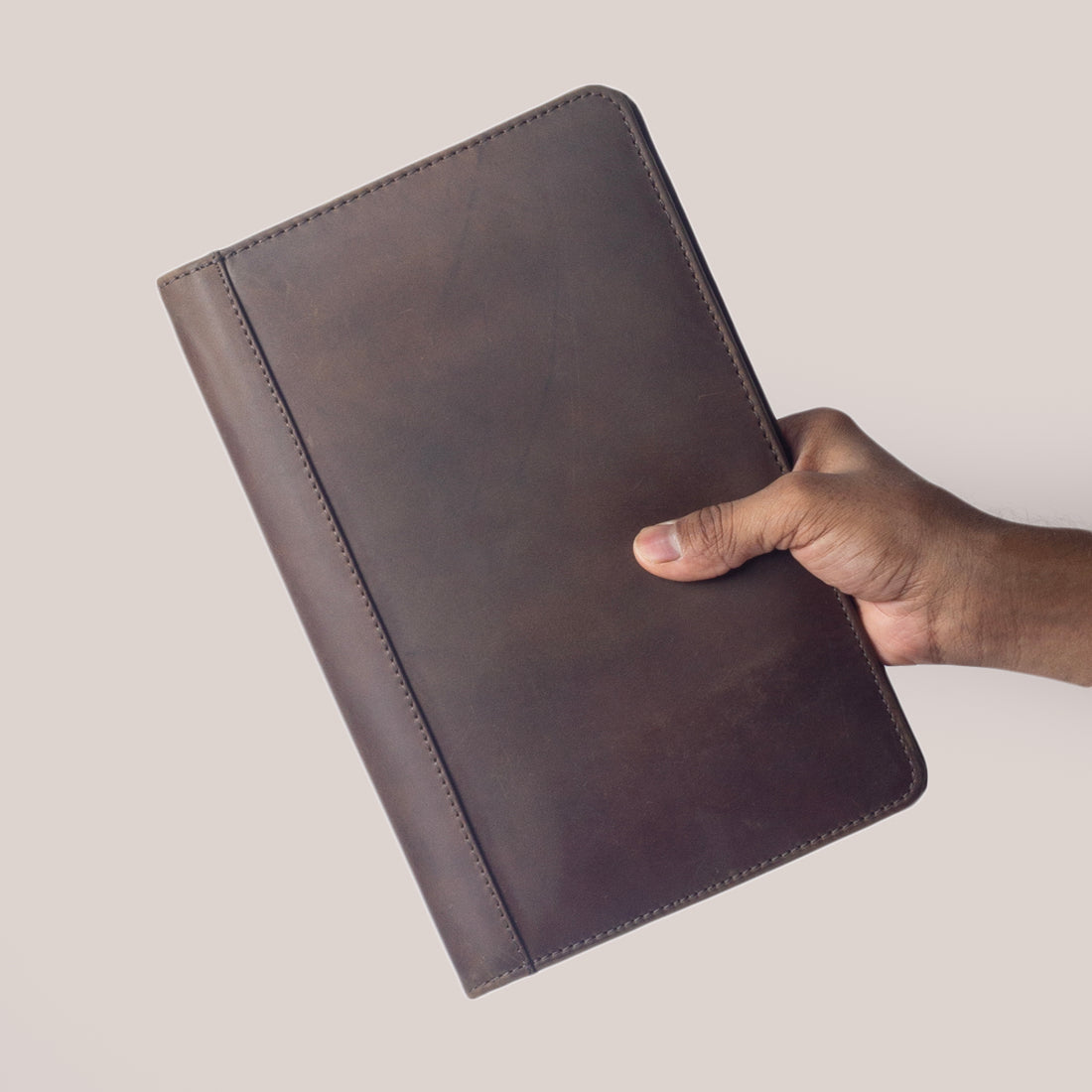 Leather Padfolio A5 - Vintage Tan