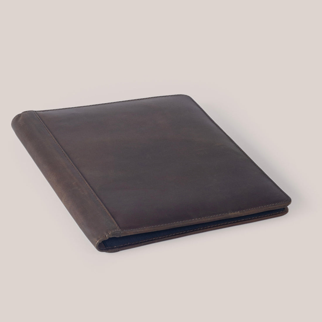 Leather Padfolio A4 - Burnt Tobacco