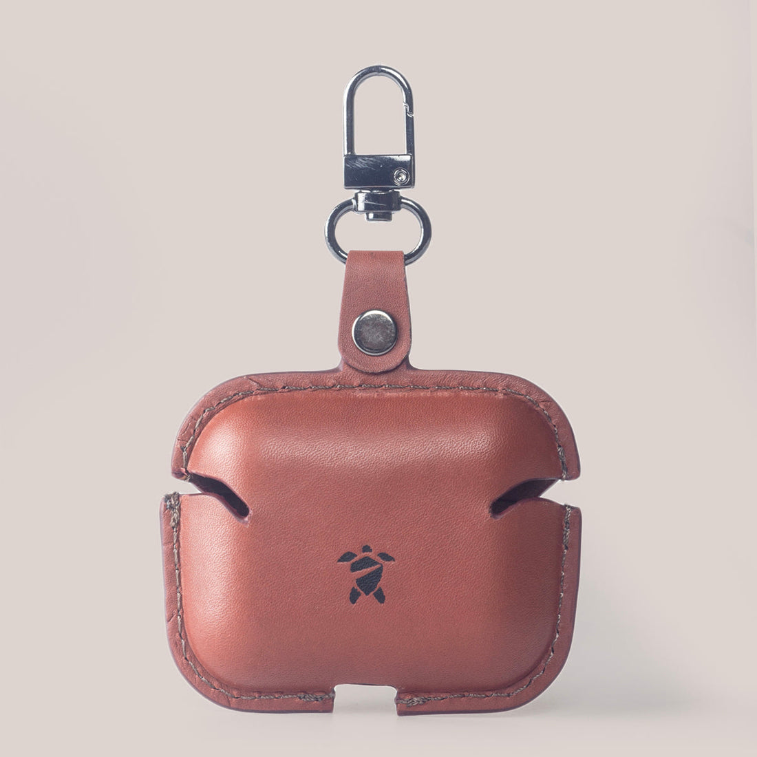 Leather AirPods Pro 1, AirPods Pro 2 Case - Cognac