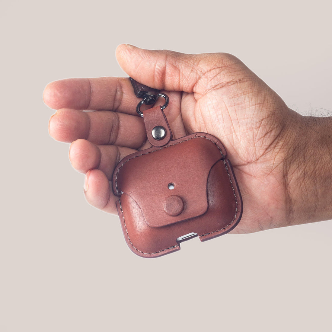 Leather AirPods 3 - Cognac