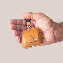 Load image into Gallery viewer, Leather AirPods Pro 1, AirPods Pro 2 Case - Vintage Tan
