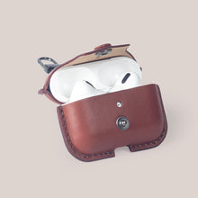 Load image into Gallery viewer, Leather AirPods Pro 1, AirPods Pro 2 Case - Vintage Tan
