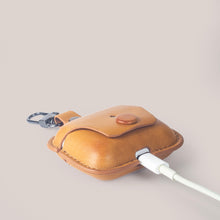 Load image into Gallery viewer, Leather AirPods Pro 1, AirPods Pro 2 Case - Vintage Tan
