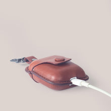 Load image into Gallery viewer, Leather AirPods 1, AirPods 2 Case - Vintage Tan
