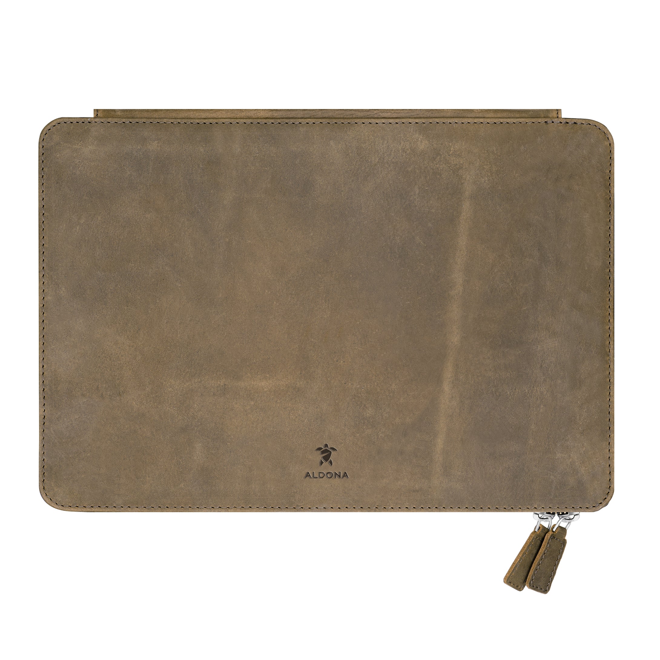 Megaleio Leather Sleeve for 12 Inch MacBook - Burnt Tobacco Colour