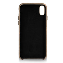 Load image into Gallery viewer, Baxter Leather iPhone XR Card Case - Burnt Tobacco Colour
