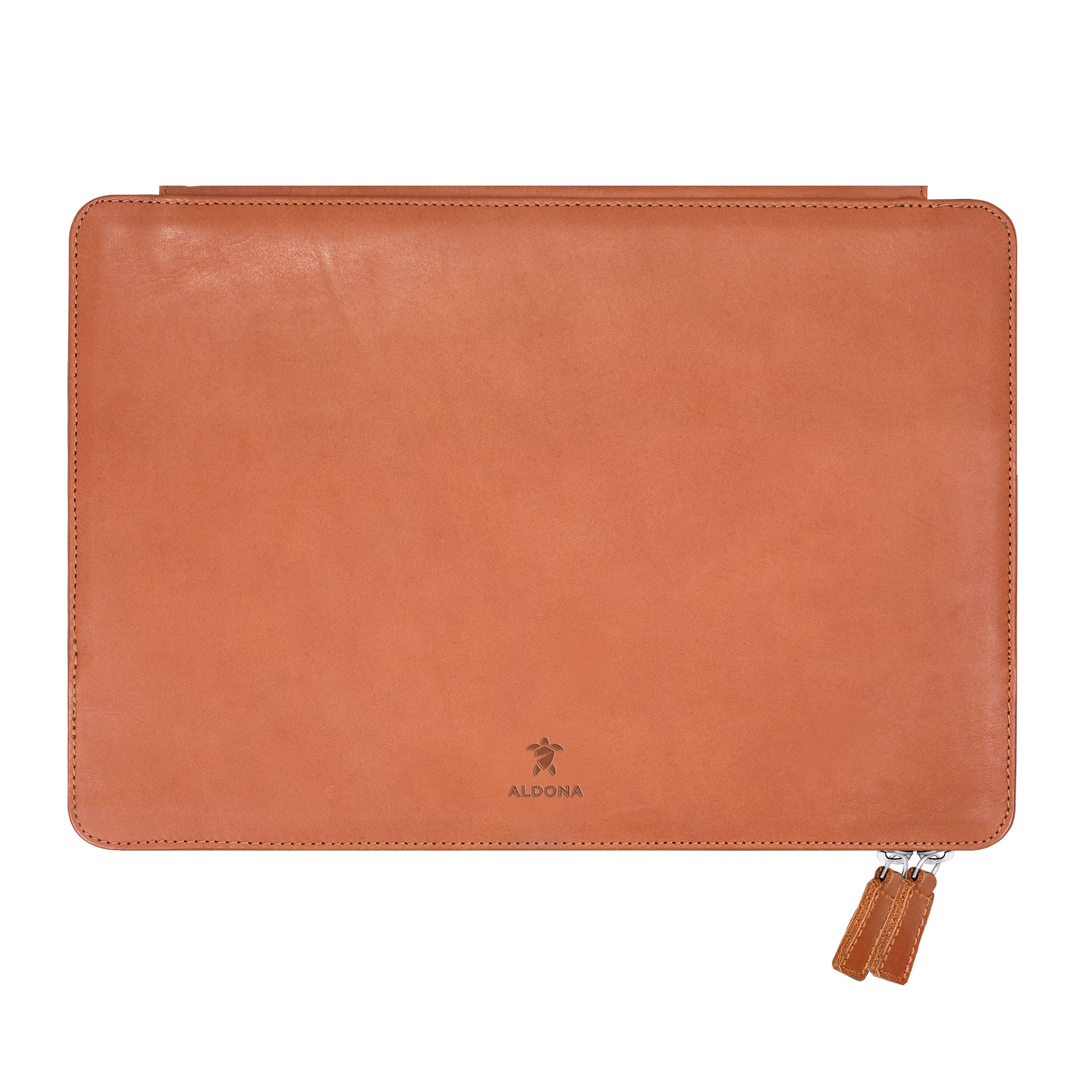Megaleio Leather Sleeve for 15 Inch MacBook Pro - Wild Oak Colour