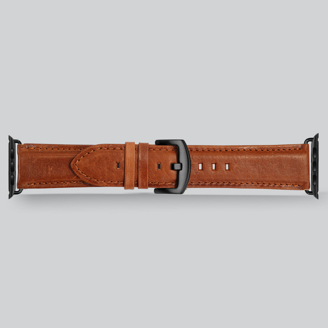 Encantar Leather Apple Watch Strap - 42 mm / 44 mm / 45 mm / 49 mm - Wild Oak Colour