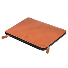 Load image into Gallery viewer, Megaleio Leather Sleeve for 13.3 Inch MacBook Air - Wild Oak Colour
