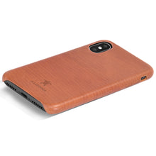 Load image into Gallery viewer, Kalon Leather iPhone XS / X Snap Case - Wild Oak Colour
