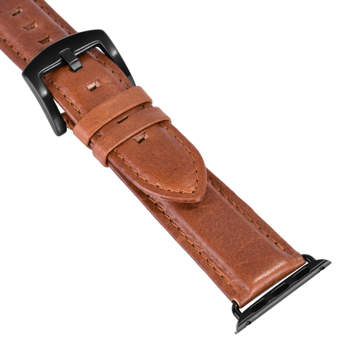 Encantar Leather Apple Watch Strap - 38 mm, 40 mm and 41 mm - Wild Oak Colour
