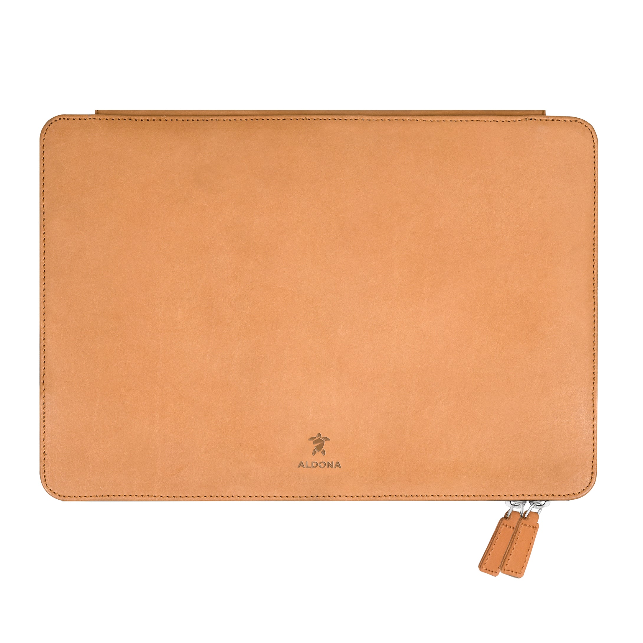 Megaleio Leather Sleeve for 12 Inch MacBook - Vintage Tan Colour