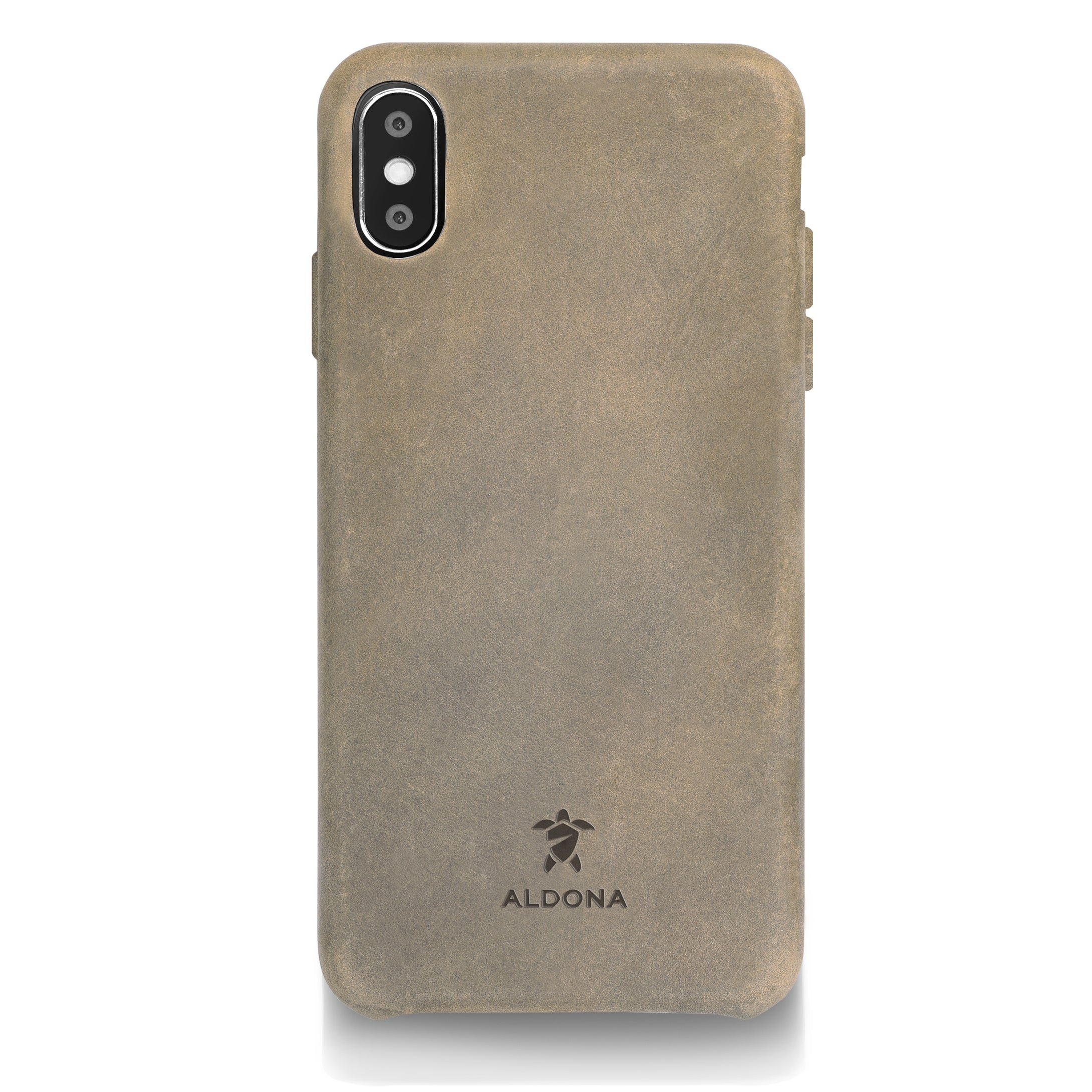 Kalon Leather iPhone XS / X Snap Case - Burnt Tobacco Colour