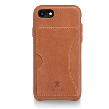 Load image into Gallery viewer, Baxter Leather iPhone 8 / 7 Card Case - Wild Oak Colour
