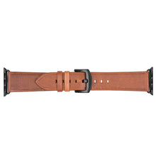 Load image into Gallery viewer, Amar Leather Apple Watch Strap - 38 mm / 40 mm - Wild Oak Colour
