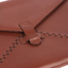 Load image into Gallery viewer, Signature Leather Sleeve for 12.9 iPad Pro - Cognac Colour
