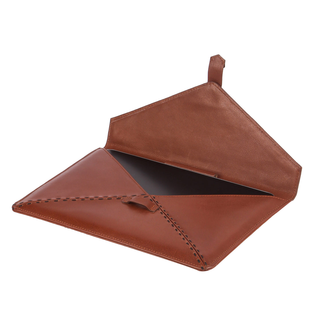 Signature Leather Sleeve for 10.5 Inch and 11 Inch iPad Pro - Cognac Colour