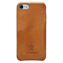 Load image into Gallery viewer, Kalon Leather iPhone 8 / 7 Snap Case - Vintage Tan Colour
