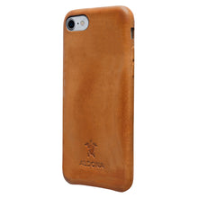 Load image into Gallery viewer, Kalon Leather iPhone 8 / 7 Snap Case - Vintage Tan Colour

